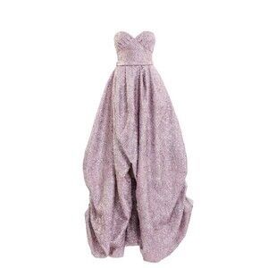 Saiid Kobeisy Brocade High-Low Dress - NWT